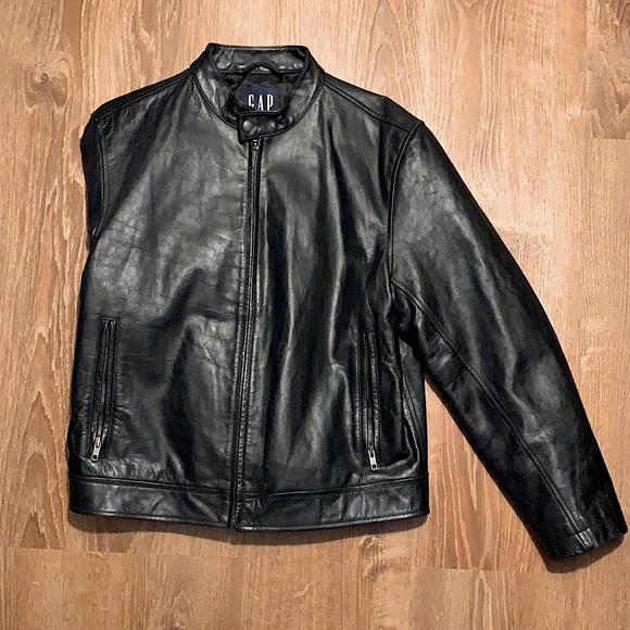 GAP Genuine Leather Jacket - Picture 1 of 5